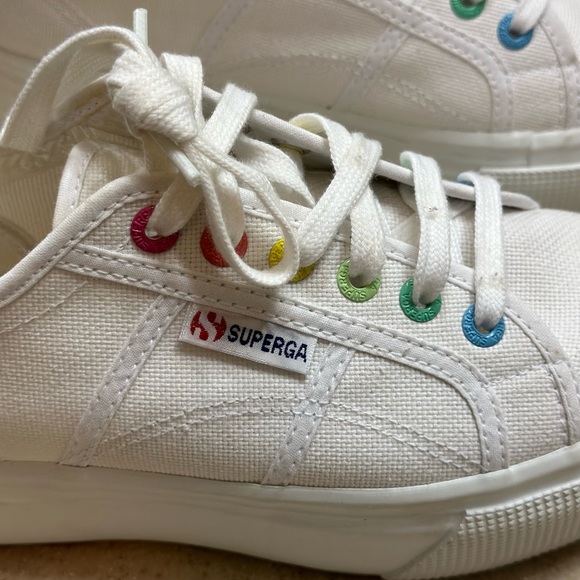 Superga Platform Sneakers. - Picture 3 of 6